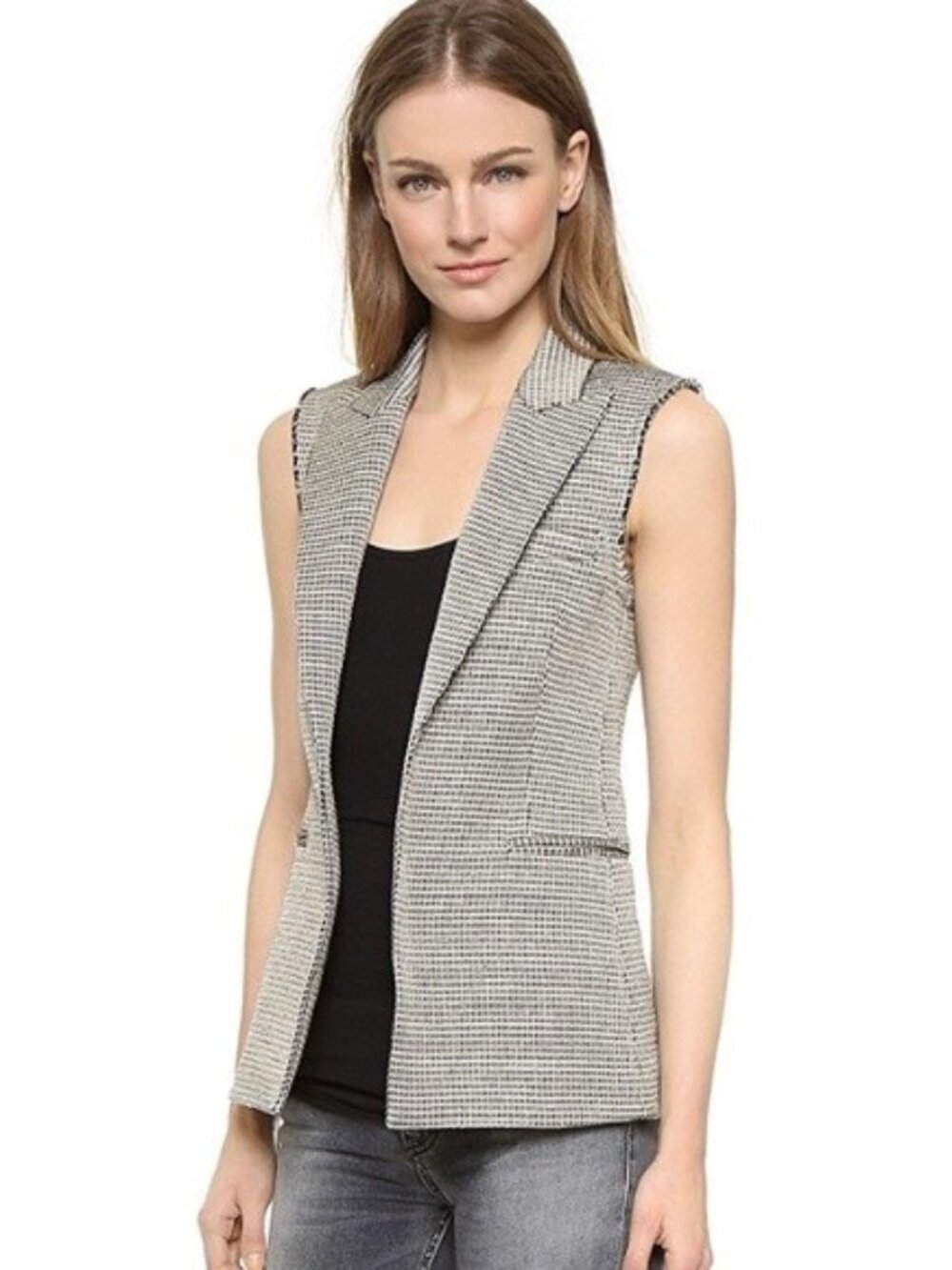 NWT - $375.00 Theory Eldora Patterned Suiting Vest